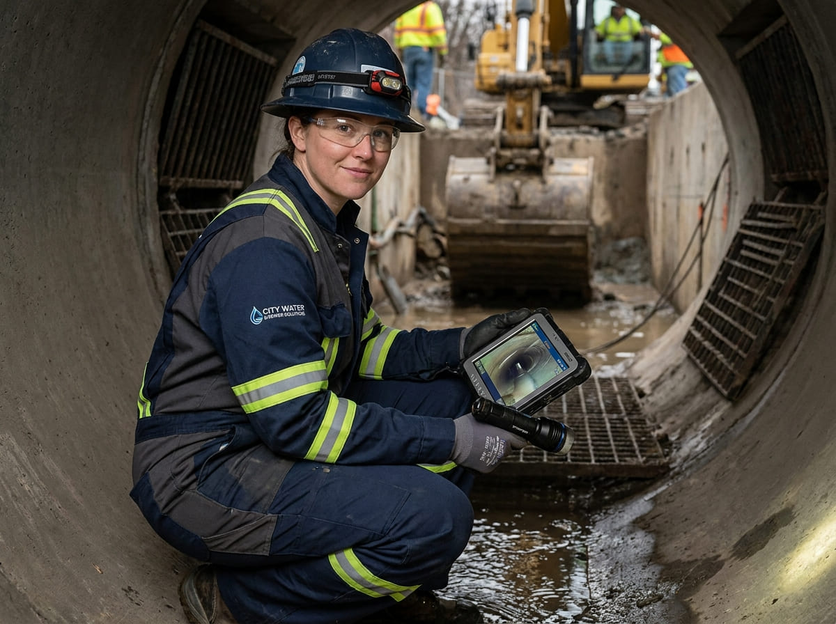 Sewer Line Inspection & Replacement in Nolanville